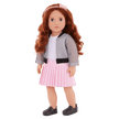 Our Generation Jacinta Doll With Jacket And Skirt