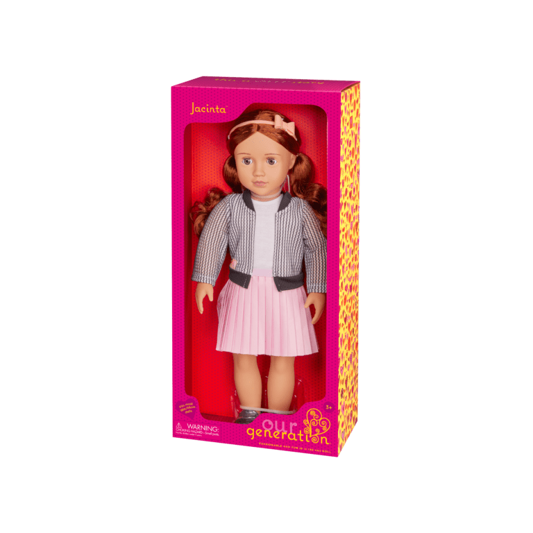 Our Generation Jacinta Doll With Jacket And Skirt - Colorland Toys