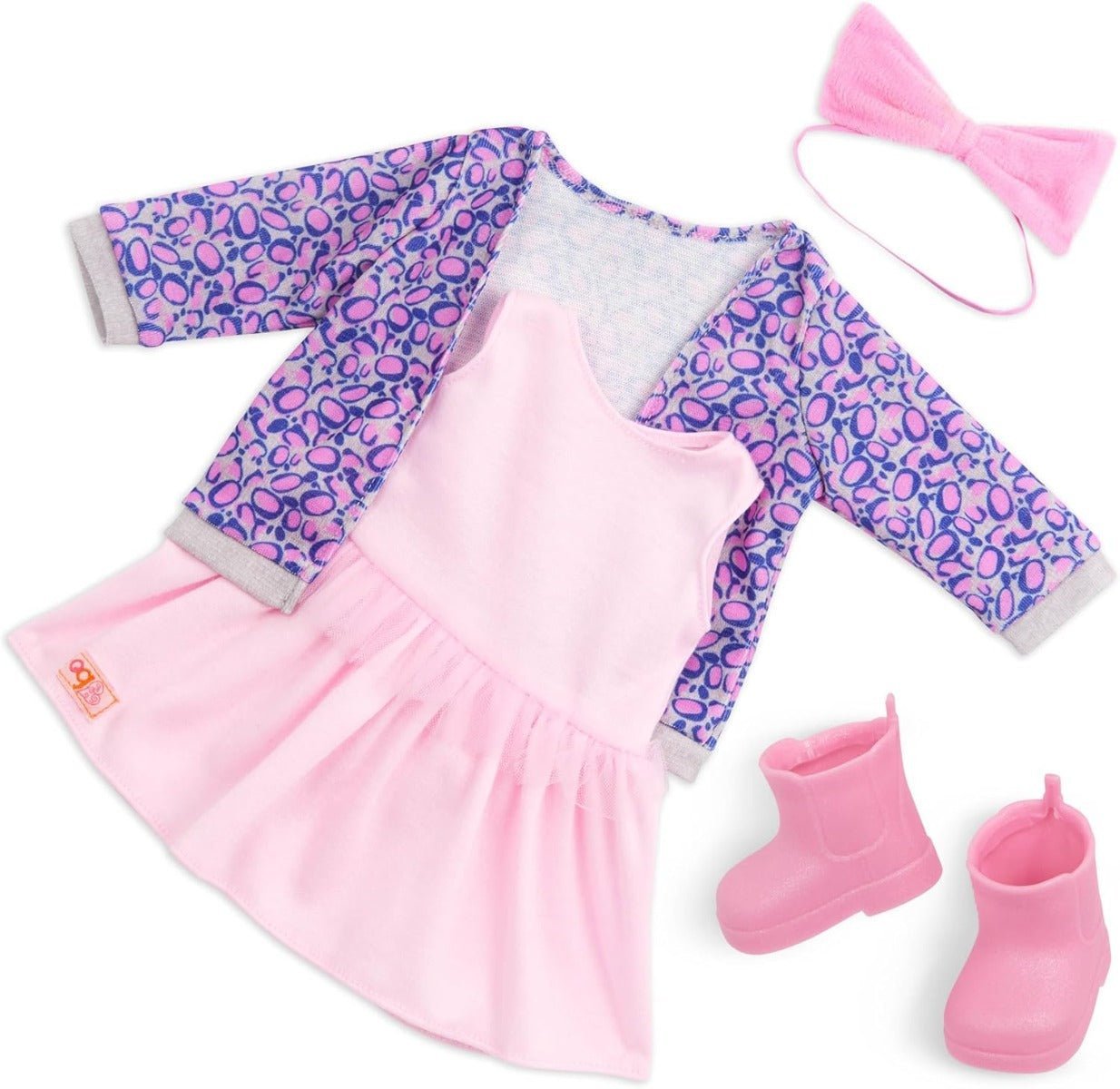 Our Generation Joana Doll With Leopard Print Cardigan - Colorland Toys