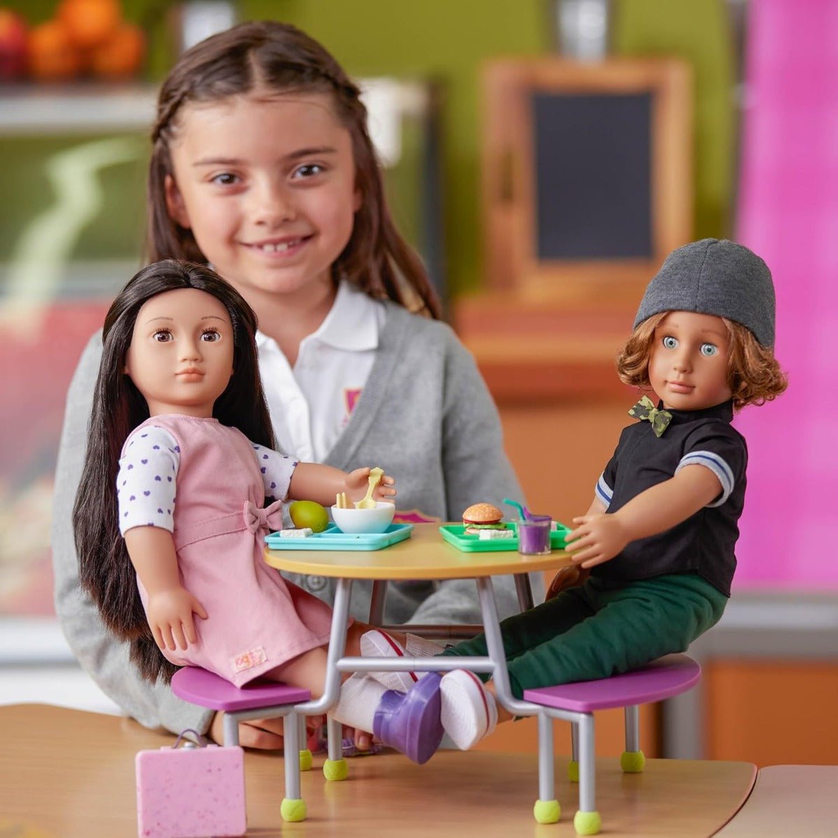 Our Generation Lin Doll With School Uniform - Colorland Toys