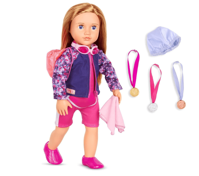 Our Generation Maya Deluxe Swimmer Doll with Accessories BD31356Z — image 1
