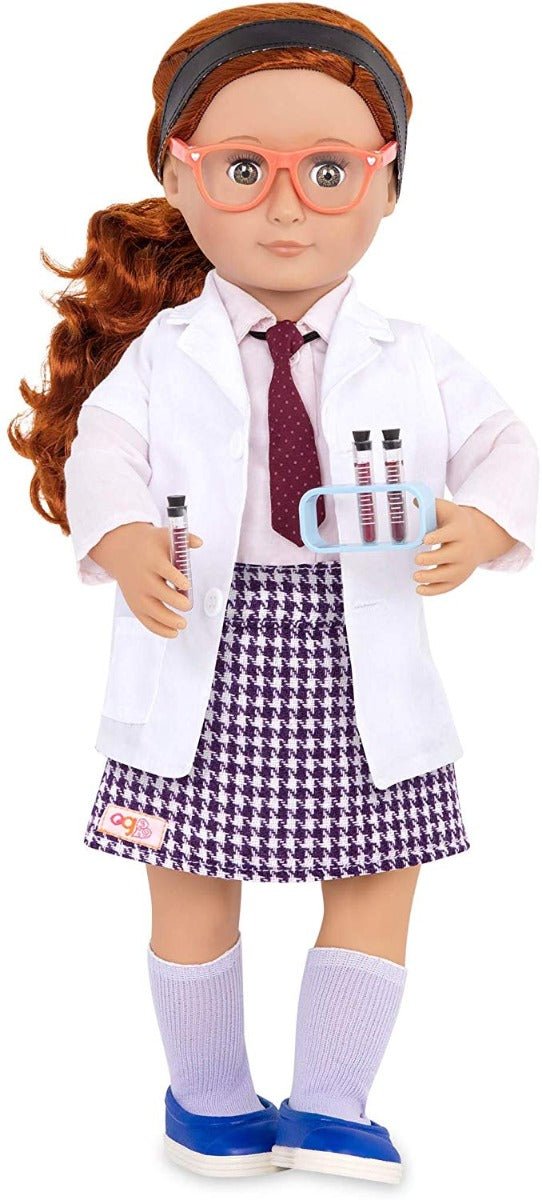 Our Generation Sia Deluxe Twin Doll with Book 18 Inch — image 1