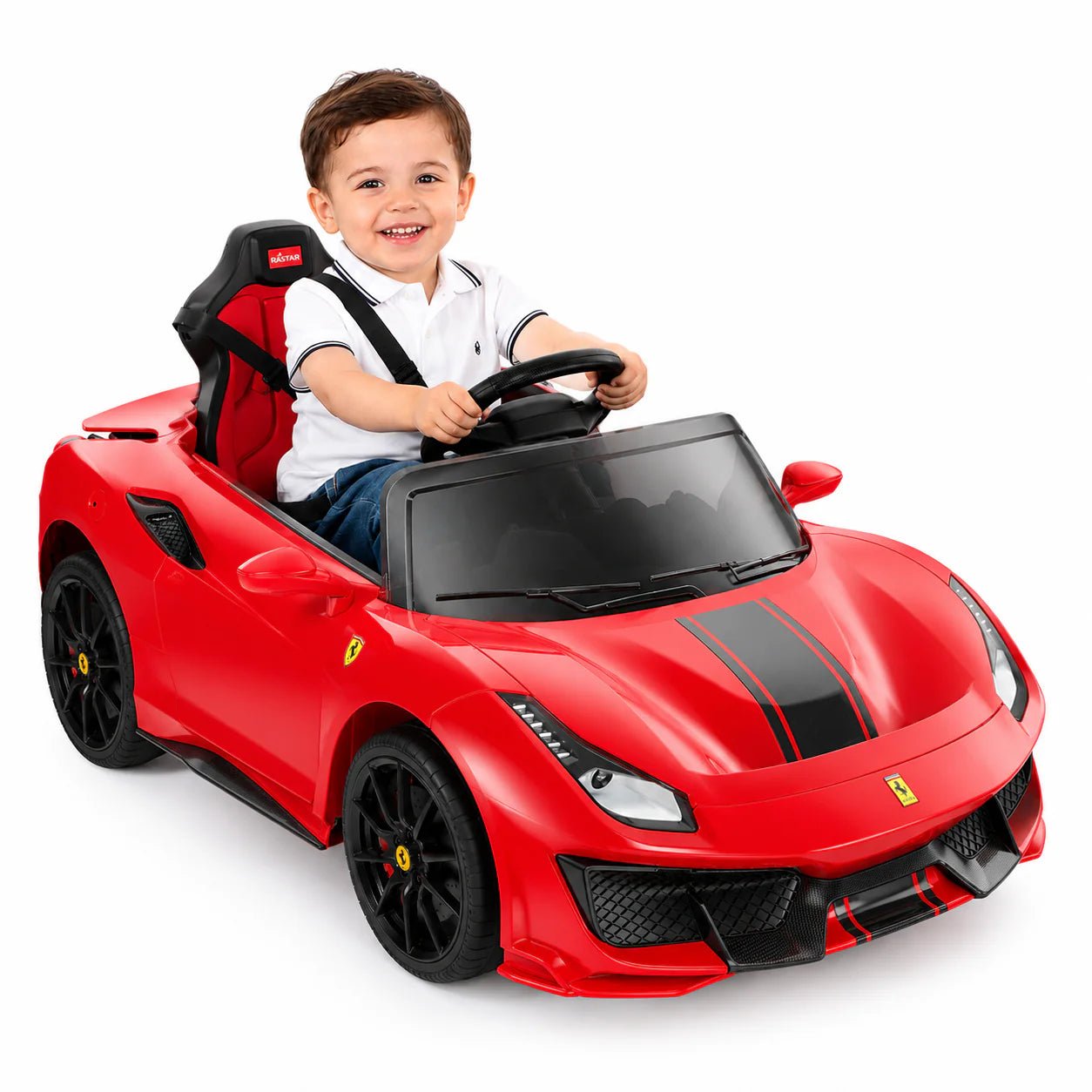 P Wheelz Ferrari RC Kids 12V Ride-On Car 82700 - Colorland Toys