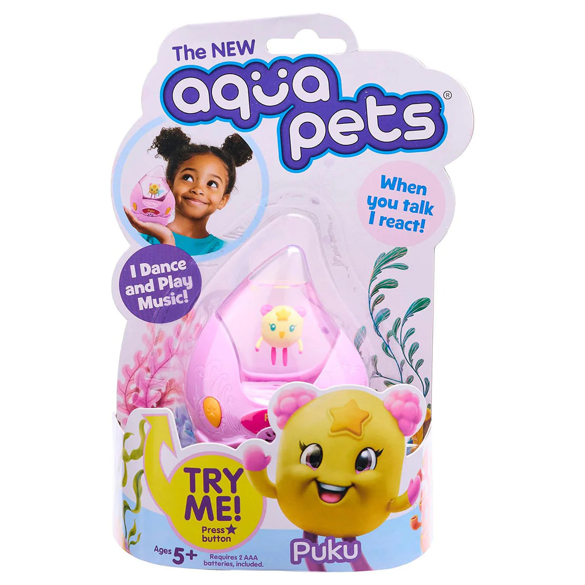Aqua Pets Interactive Pets Puku 10921 - Colorland Toys