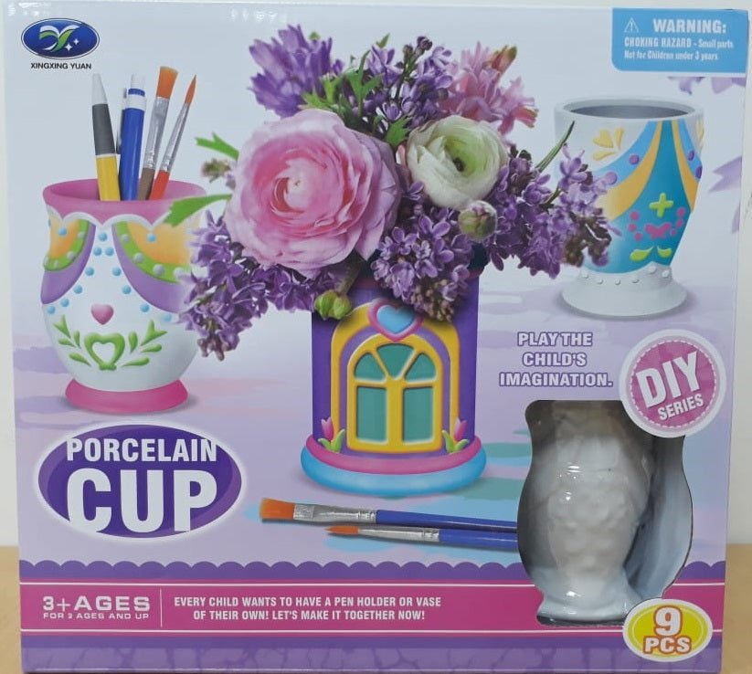 Paint Your Own DIY Porcelain Cup — image 1