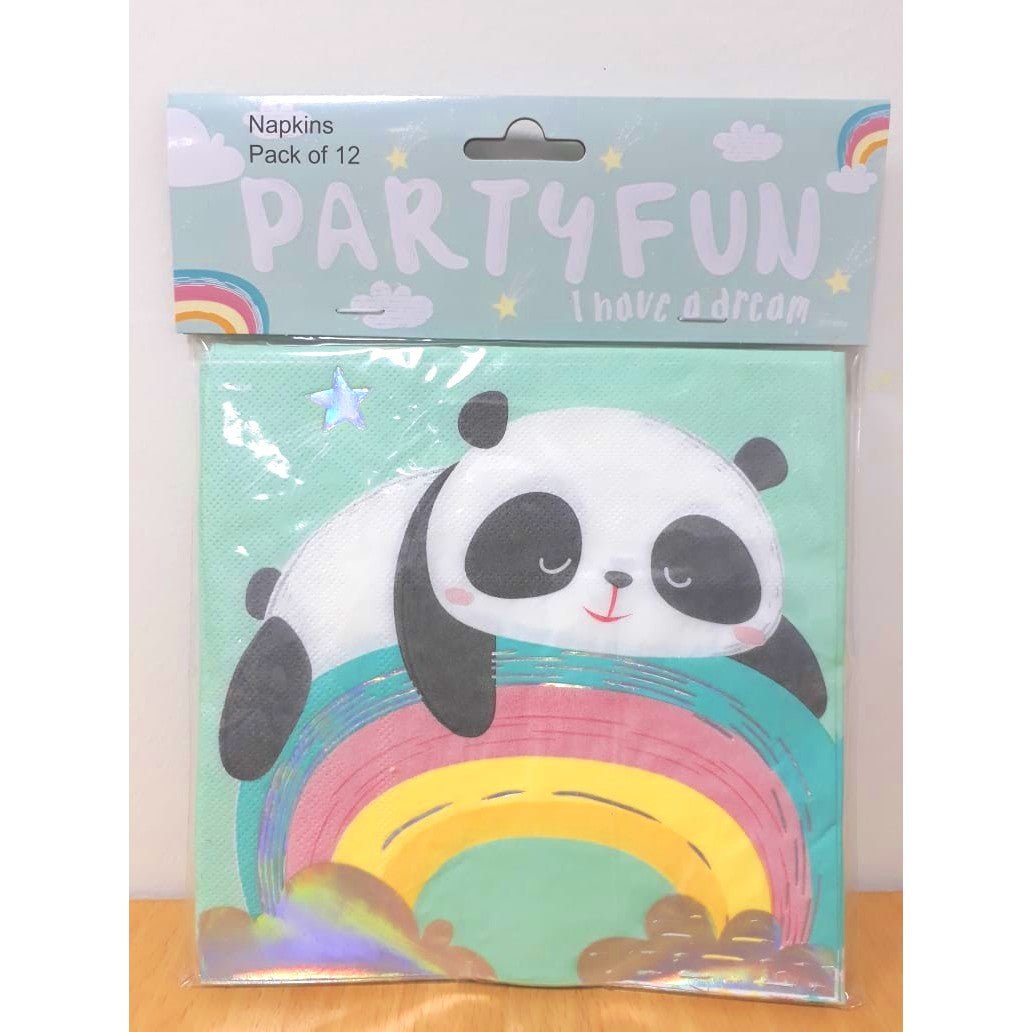 Panda Party Napkins — image 1