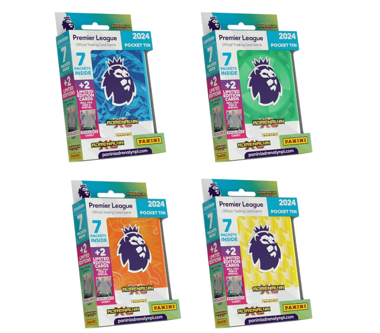 Panini Premier League 2023/24 Adrenalyn XL Pocket Tin - Colorland Toys