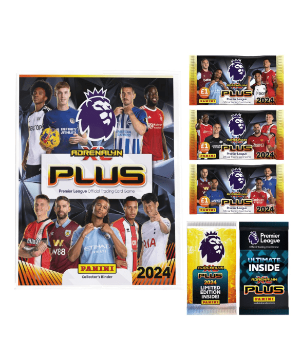 Panini Premier League Plus 2023 - 24 Adrenalyn XL Starter Pack - Colorland Toys