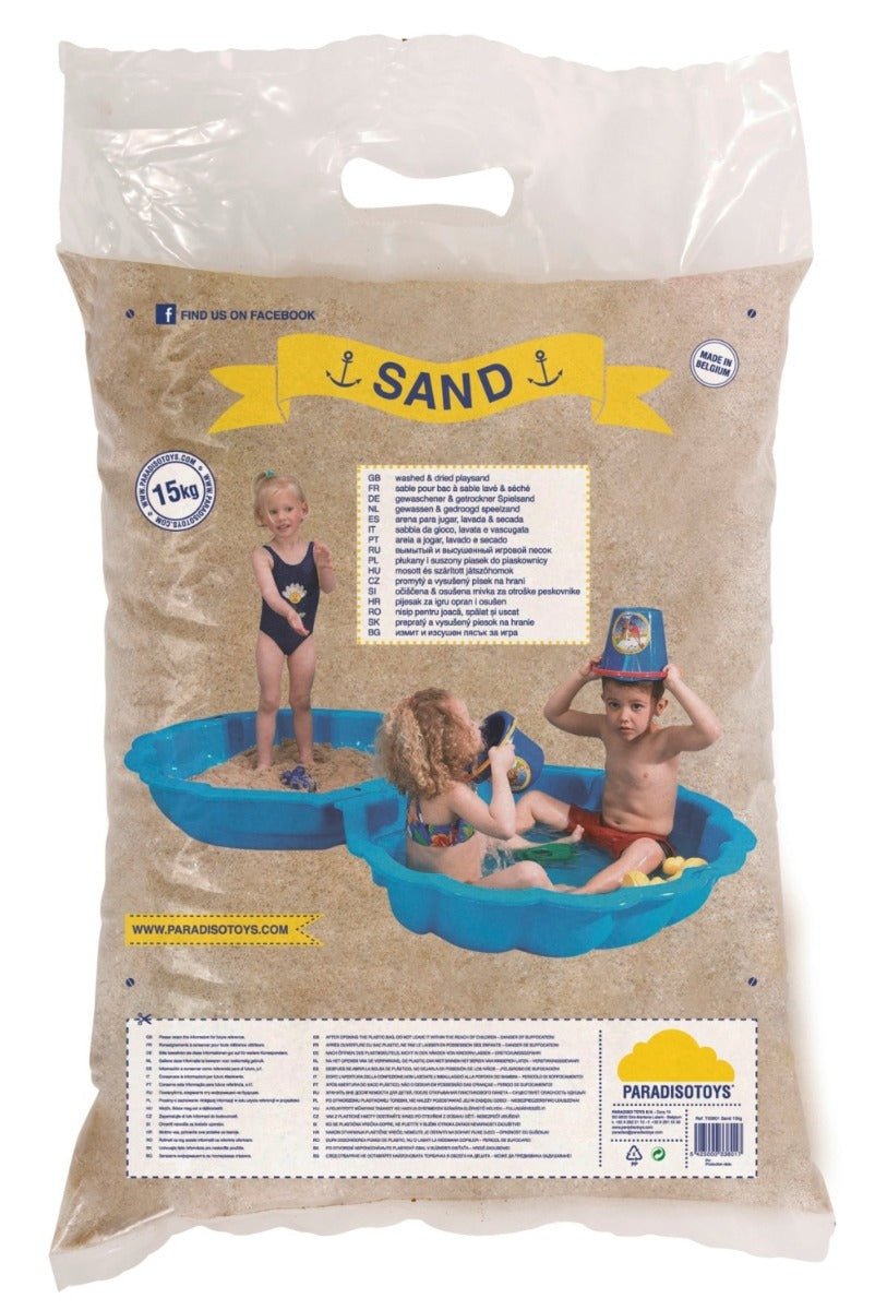 Paradiso Toys 15kg Sterile Playsand 338017 - Colorland Toys