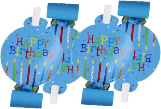 Party Blowout With Card 6 - Pcs 0829003 - Colorland Toys