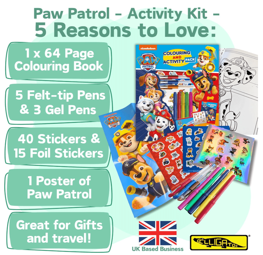 Paw Patrol Activity Pack 3494/PWSAP - Colorland Toys