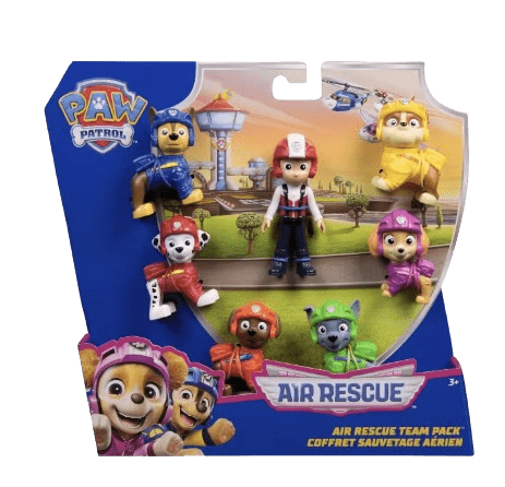 Paw Patrol Air Rescue Figure Pack 6071499