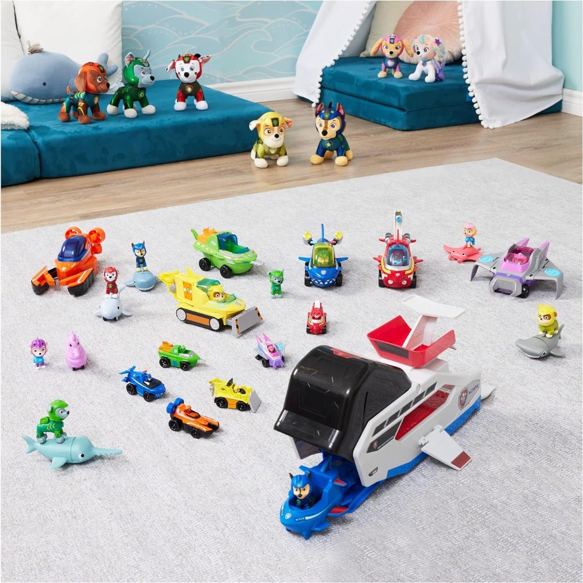 Paw Patrol Aqua Whale Patroller 6065308 - Colorland Toys