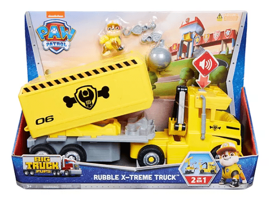 Paw Patrol Big Truck Pups Rubble X - Treme Deluxe 6064242 - Colorland Toys