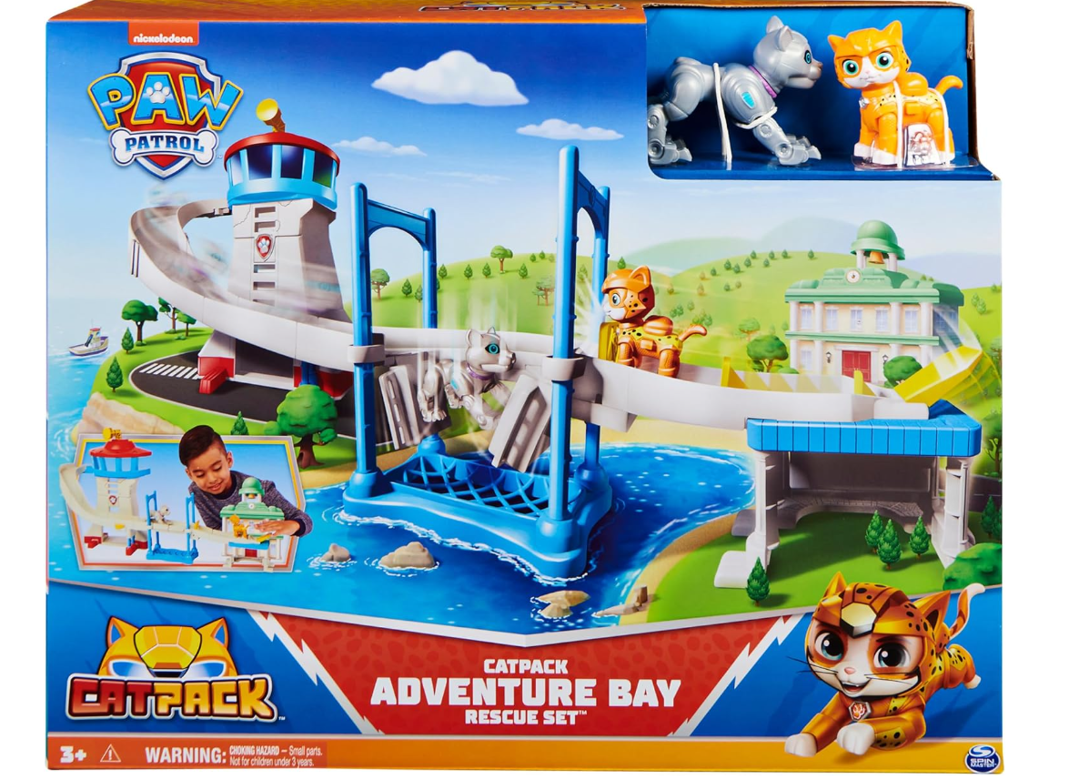 Paw Patrol Cat Pack Adventure Bay Playset 6066043 - Colorland Toys