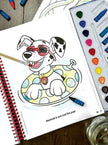 Paw Patrol Deluxe Poster Paint & Color Book 2764333676