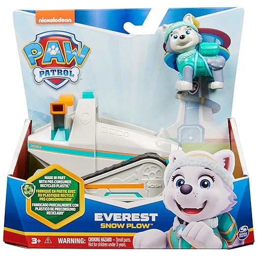 Paw Patrol Deluxe Snowmobile Vehicle Everest 6071111 - Colorland Toys
