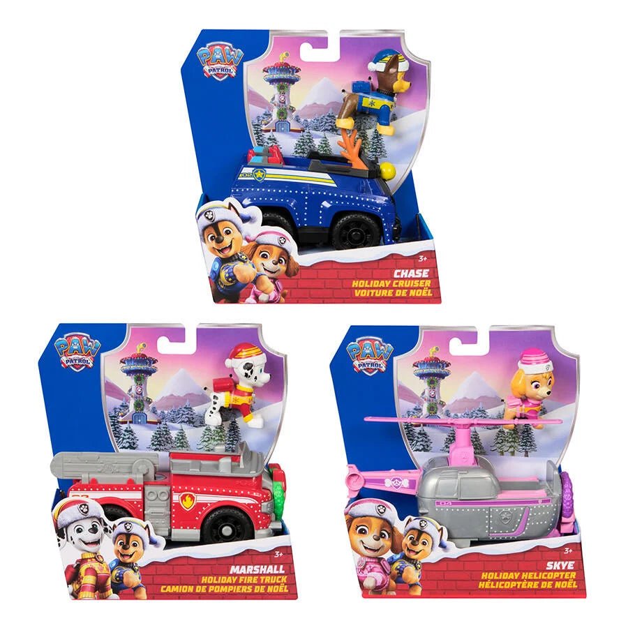 Paw Patrol Holiday Vehicle Asstd. 6074039 - Colorland Toys