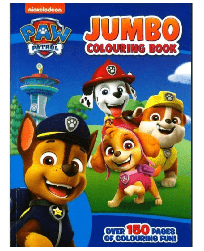 Paw Patrol Jumbo Colouring Book 3503/PWJB2 - Colorland Toys