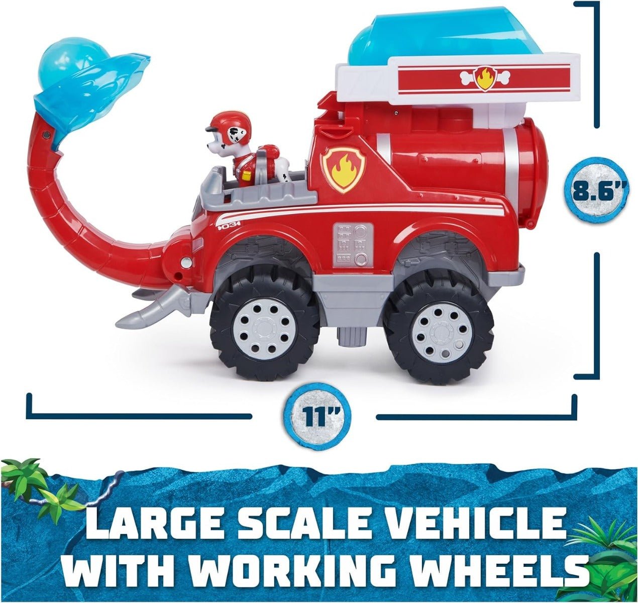Paw Patrol Jungle Marshall's Load N Launch Fire Truck 6068023 - Colorland Toys