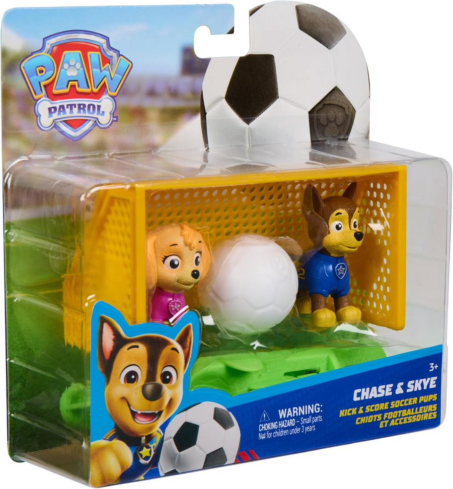 Paw Patrol Kick and Score Football Fig Pups Chase & Skye 6076591 — image 7
