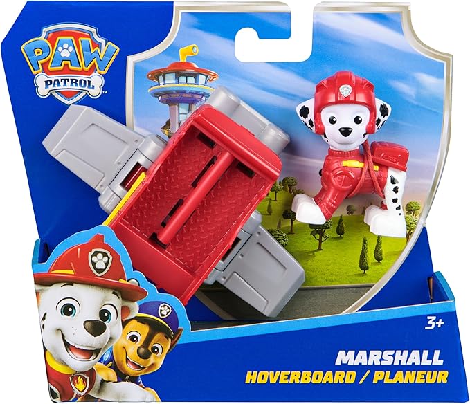 Paw Patrol Marshall Hoverboard Vehicle with Collectible Figure - Colorland Toys