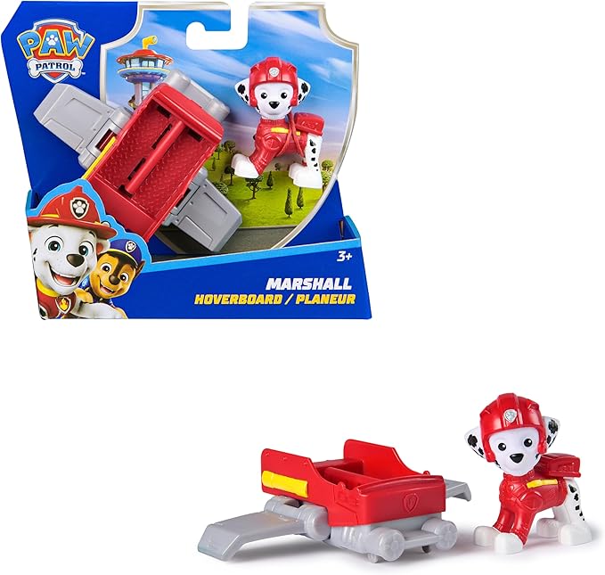 Paw Patrol Marshall Hoverboard Vehicle with Collectible Figure — image 1