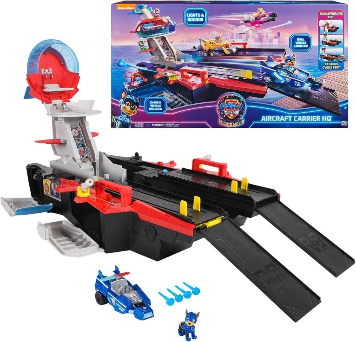 Paw Patrol Movie2 Aircraft Carrier HQ 6067496 - Colorland Toys