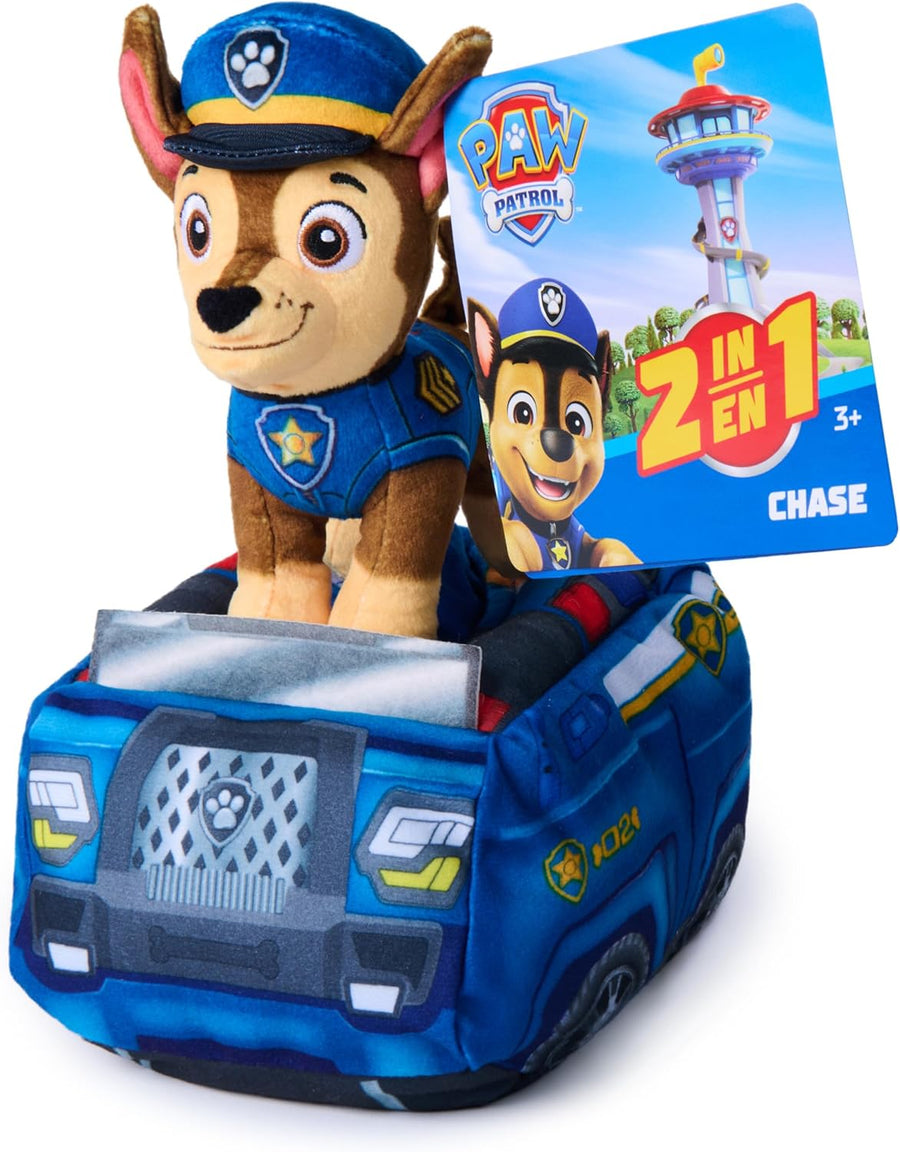 PAW Patrol Plush Hero in Vehicle: Chase – 2-in-1 Set — image 8
