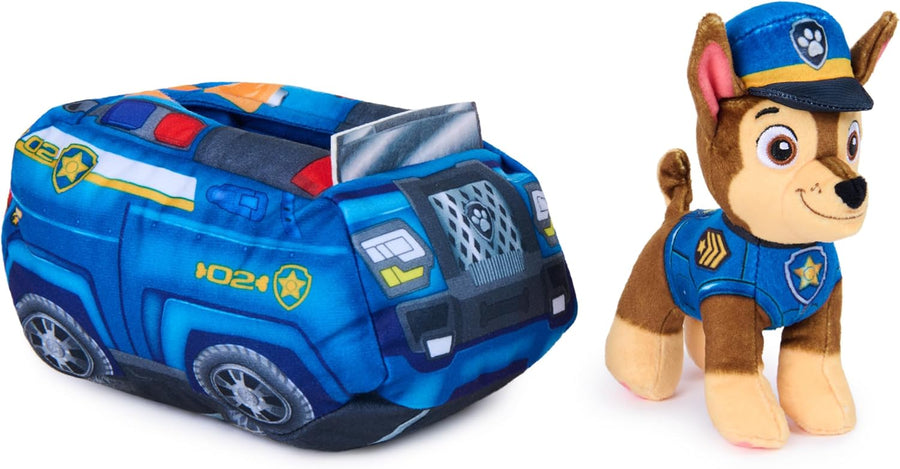 PAW Patrol Plush Hero in Vehicle: Chase – 2-in-1 Set — image 7