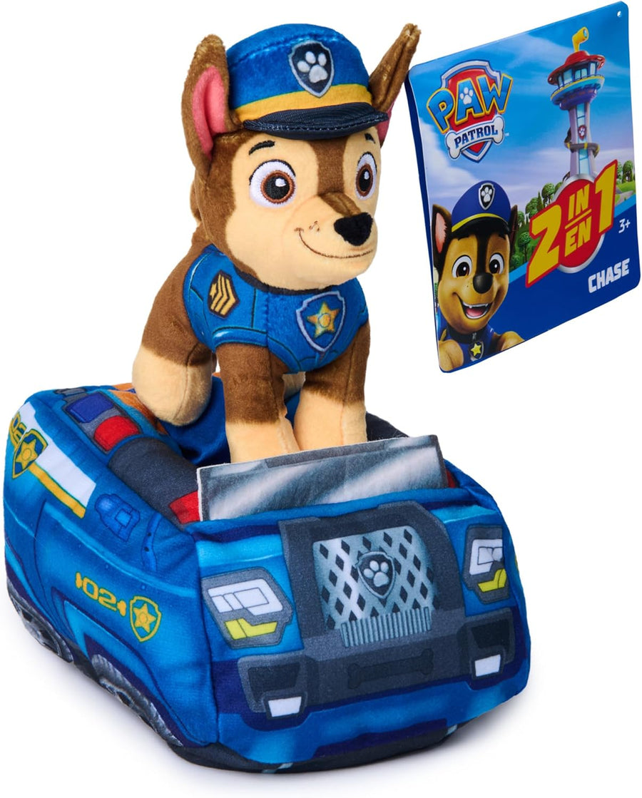 PAW Patrol Plush Hero in Vehicle: Chase – 2-in-1 Set — image 9