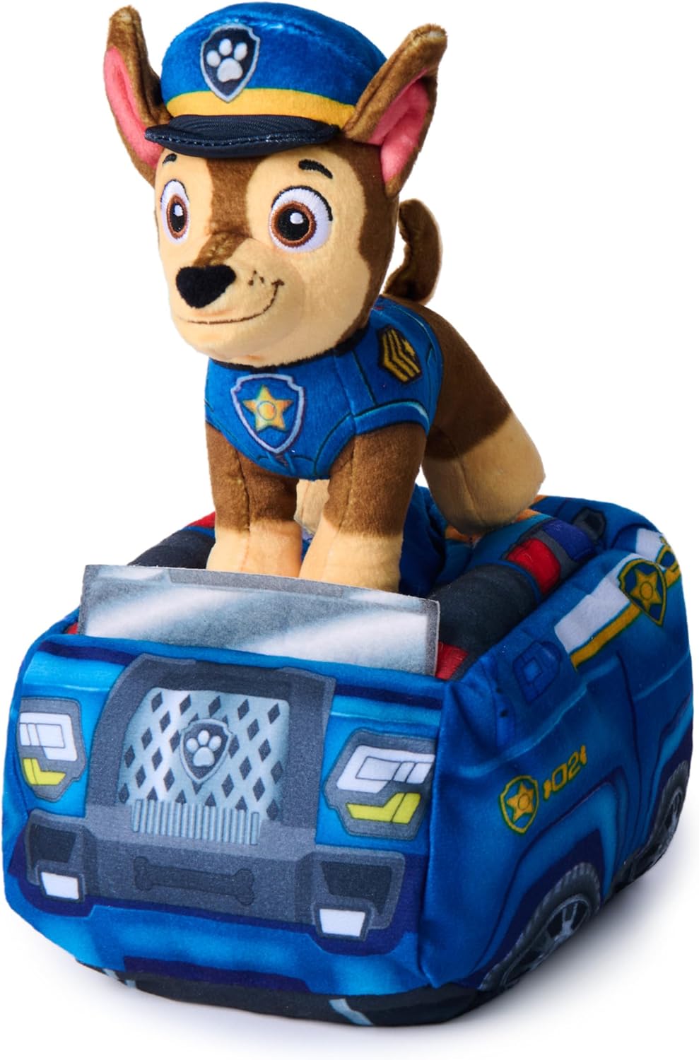 PAW Patrol Plush Hero in Vehicle: Chase – 2-in-1 Set — image 3