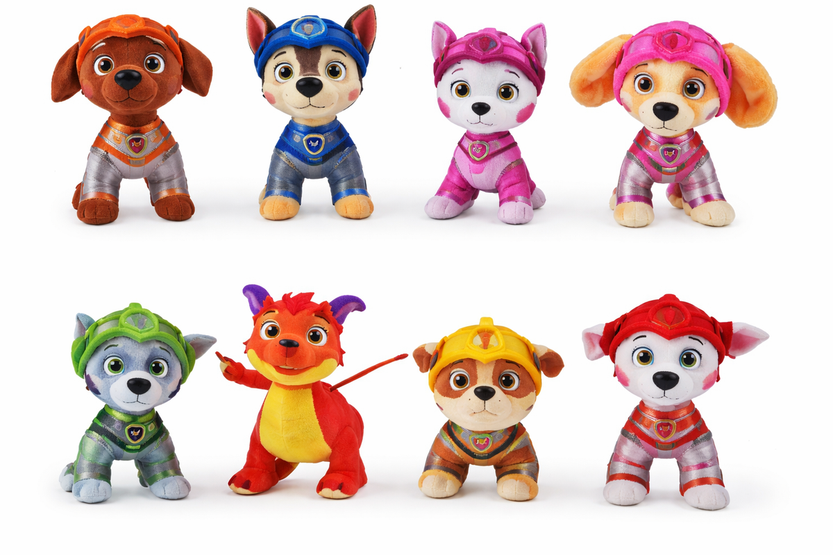 Paw Patrol Rescue Knights Basic Plush - 1 Piece Only, Assorted/Style May Vary 6044393 - Colorland Toys