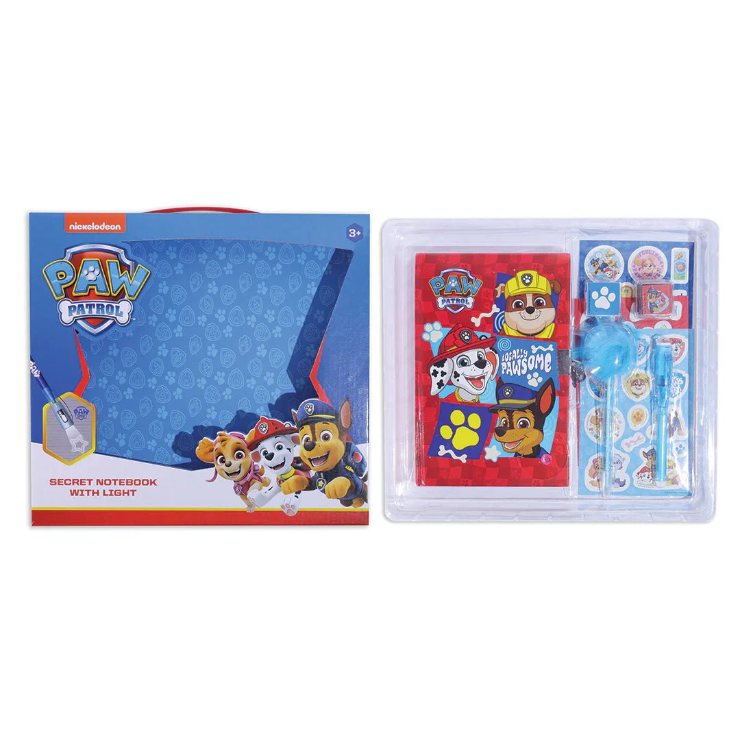 Paw Patrol Secret Notebook With Light - Colorland Toys