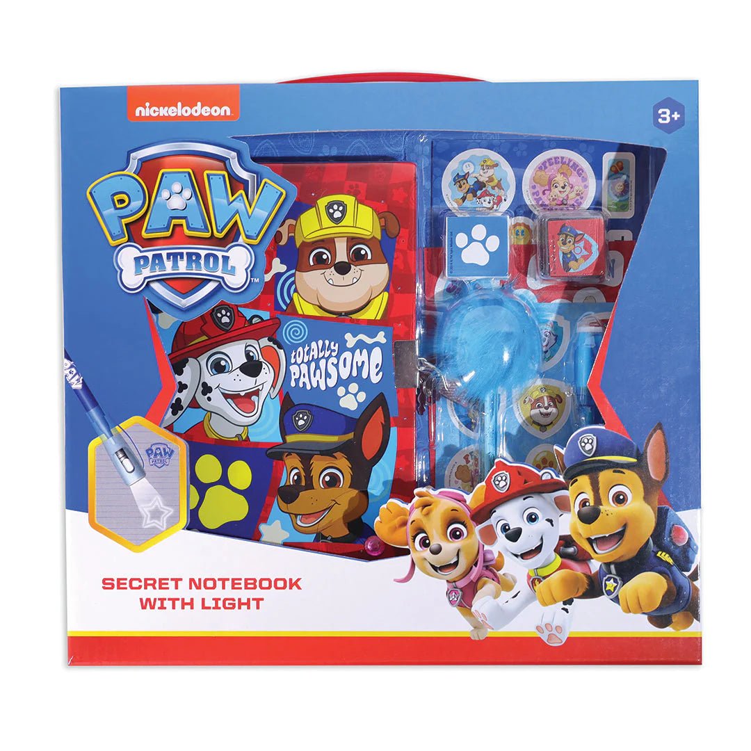 Paw Patrol Secret Notebook With Light - Colorland Toys