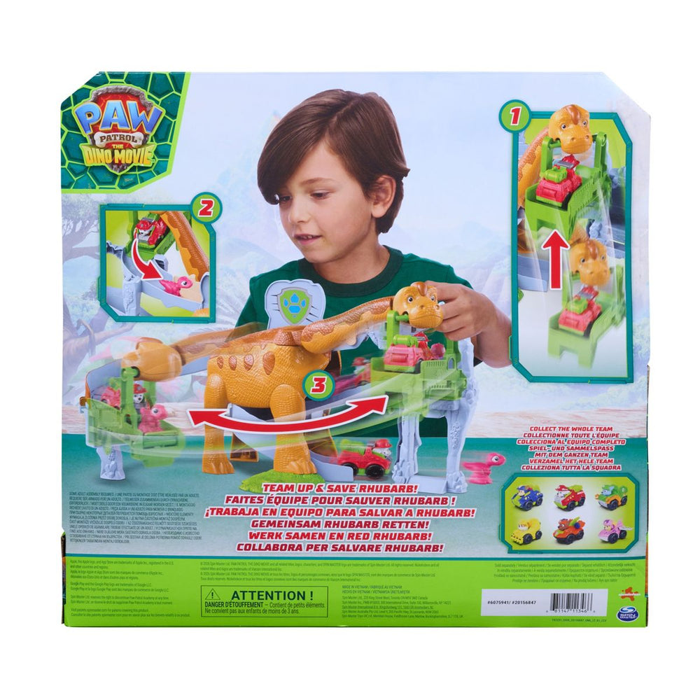 PAW Patrol: The Dino Movie, Dino Pup Squad Lift & Race Playset - Colorland Toys
