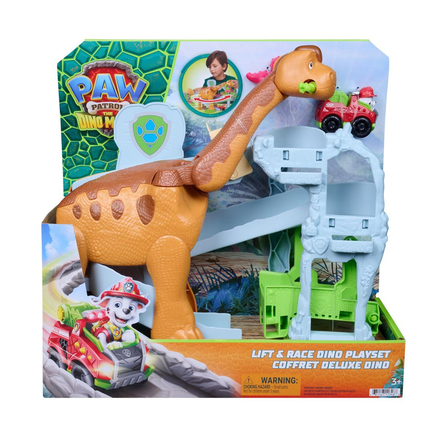 PAW Patrol: The Dino Movie, Dino Pup Squad Lift & Race Playset — image 10