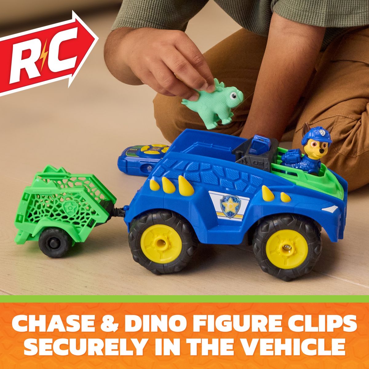 PAW Patrol: The Dino Movie, Dino Tow & Dash RC — image 4