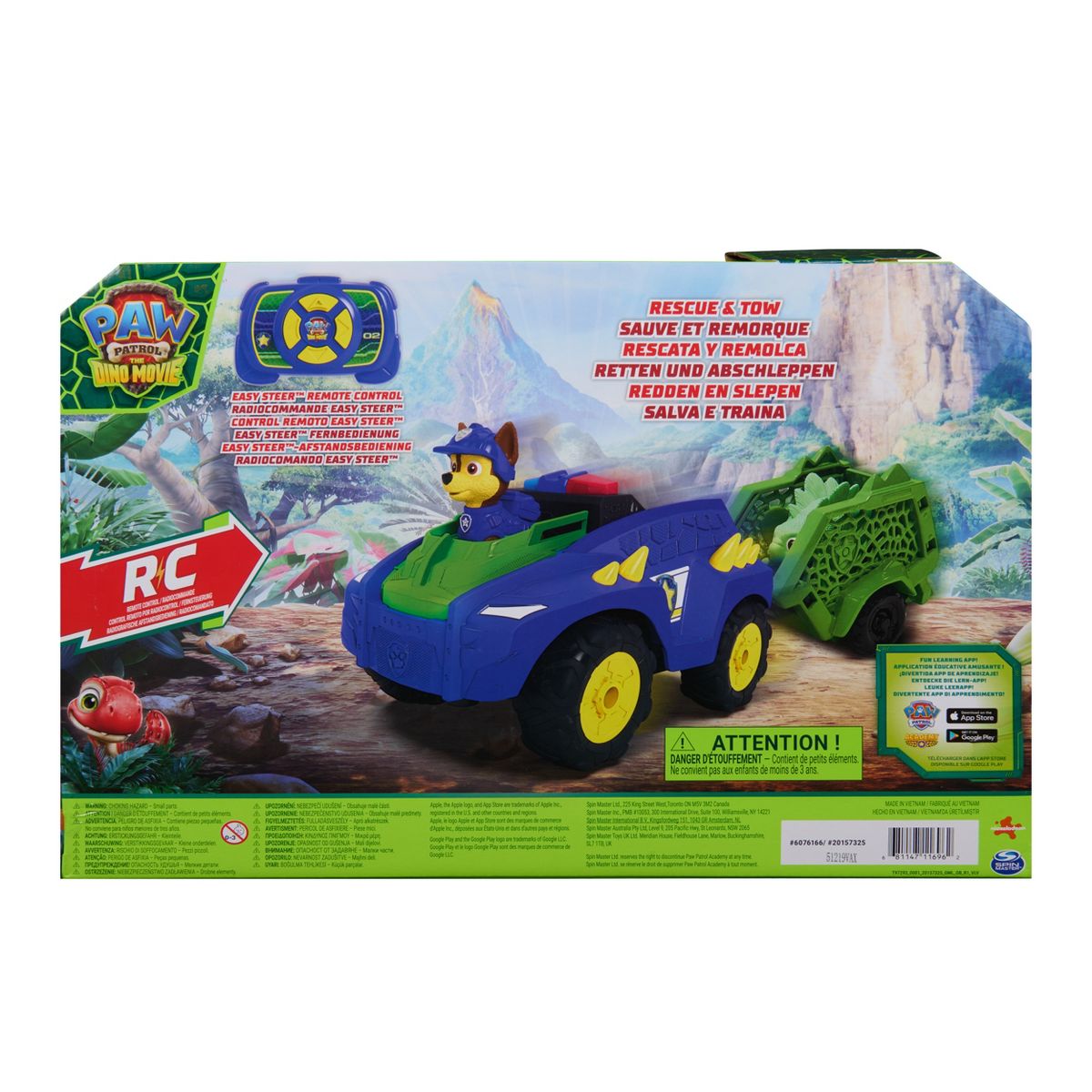 PAW Patrol: The Dino Movie, Dino Tow & Dash RC — image 9