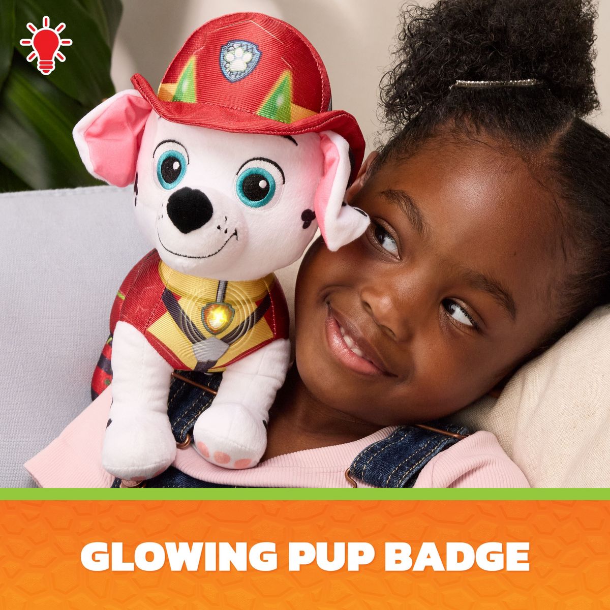PAW Patrol: The Dino Movie, Marshall Dino Rescue 10" Plush — image 5