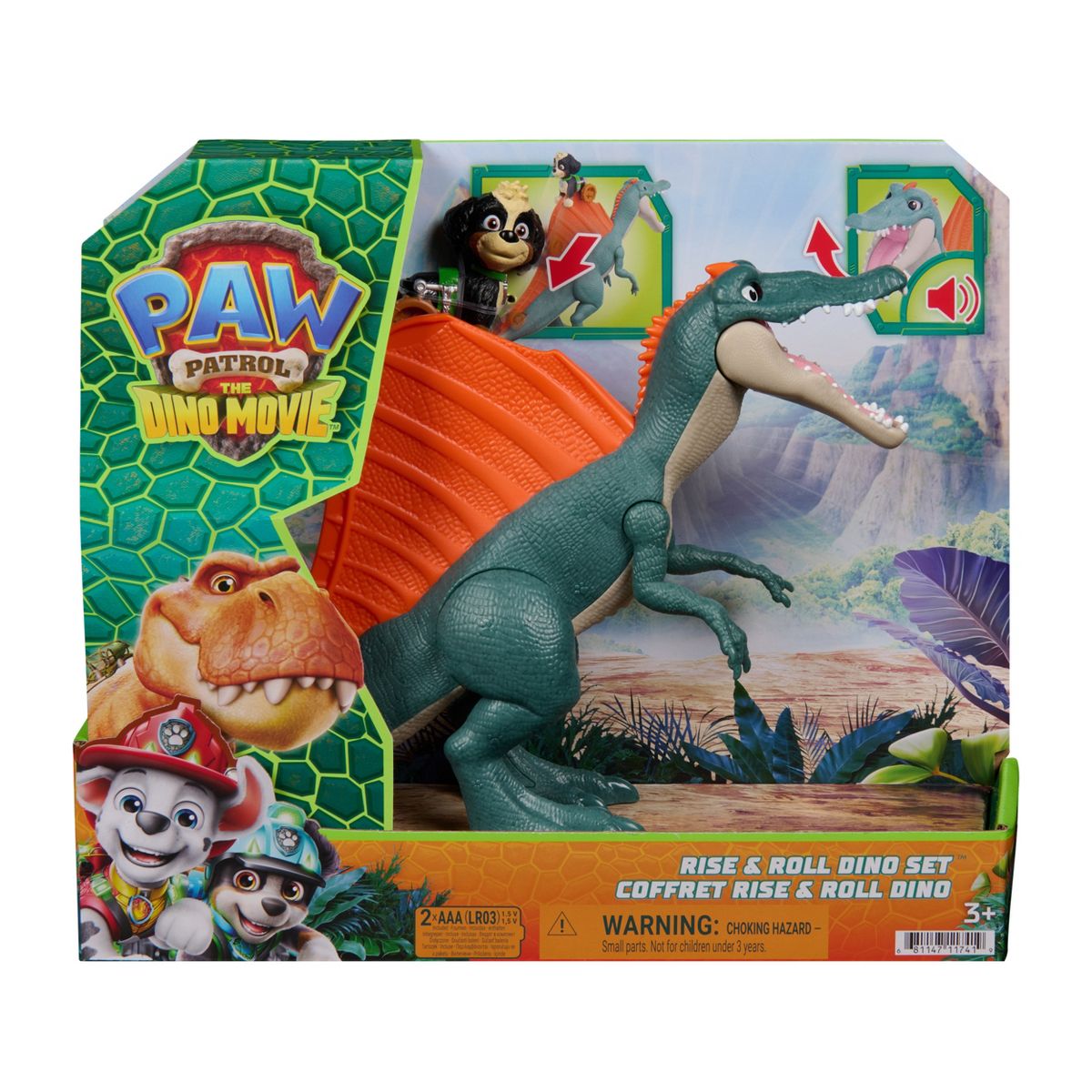 PAW Patrol: The Dino Movie, Rise & Roll Dino Set — image 10