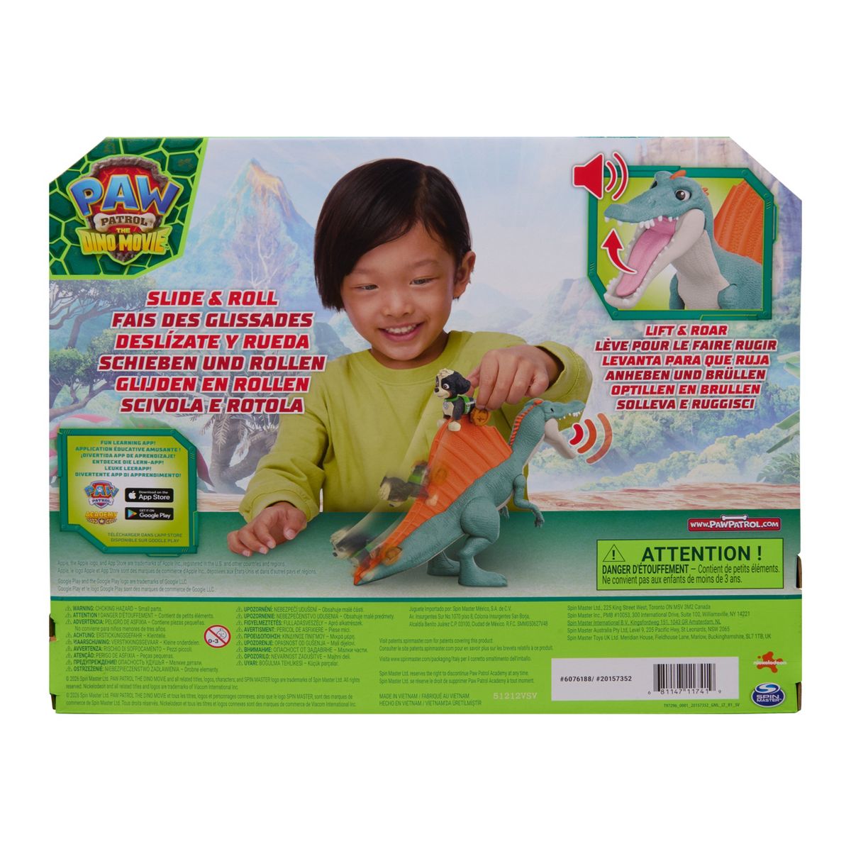 PAW Patrol: The Dino Movie, Rise & Roll Dino Set — image 9