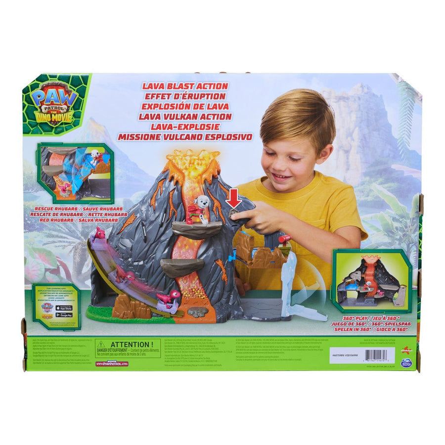 PAW Patrol: The Dino Movie, Super Lava Blast Volcano Playset — image 9