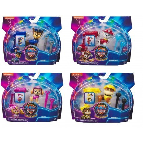 Paw Patrol The Mighty Movie Pup Heroes Figure Pack Asst 6068167 - Colorland Toys
