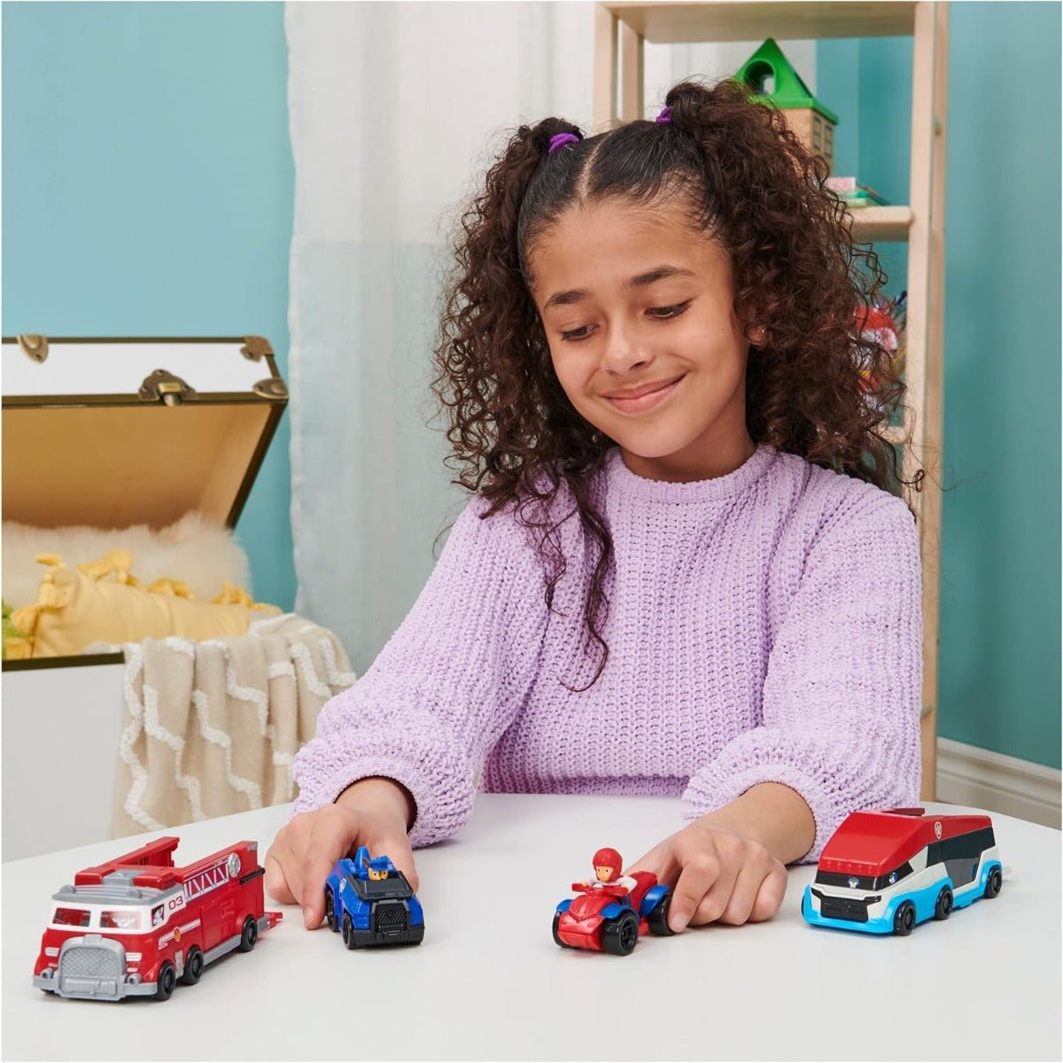 Paw Patrol True Metal Marshall Fire Truck Team Vehicle 6063231 - Colorland Toys