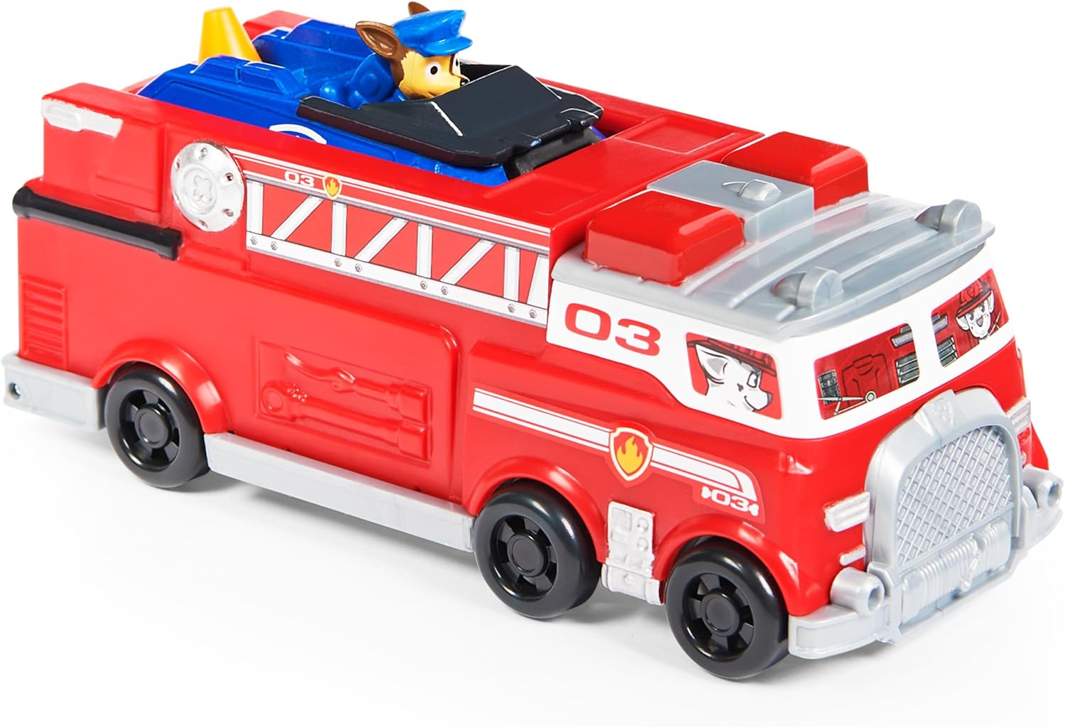 Paw Patrol True Metal Marshall Fire Truck Team Vehicle 6063231 - Colorland Toys