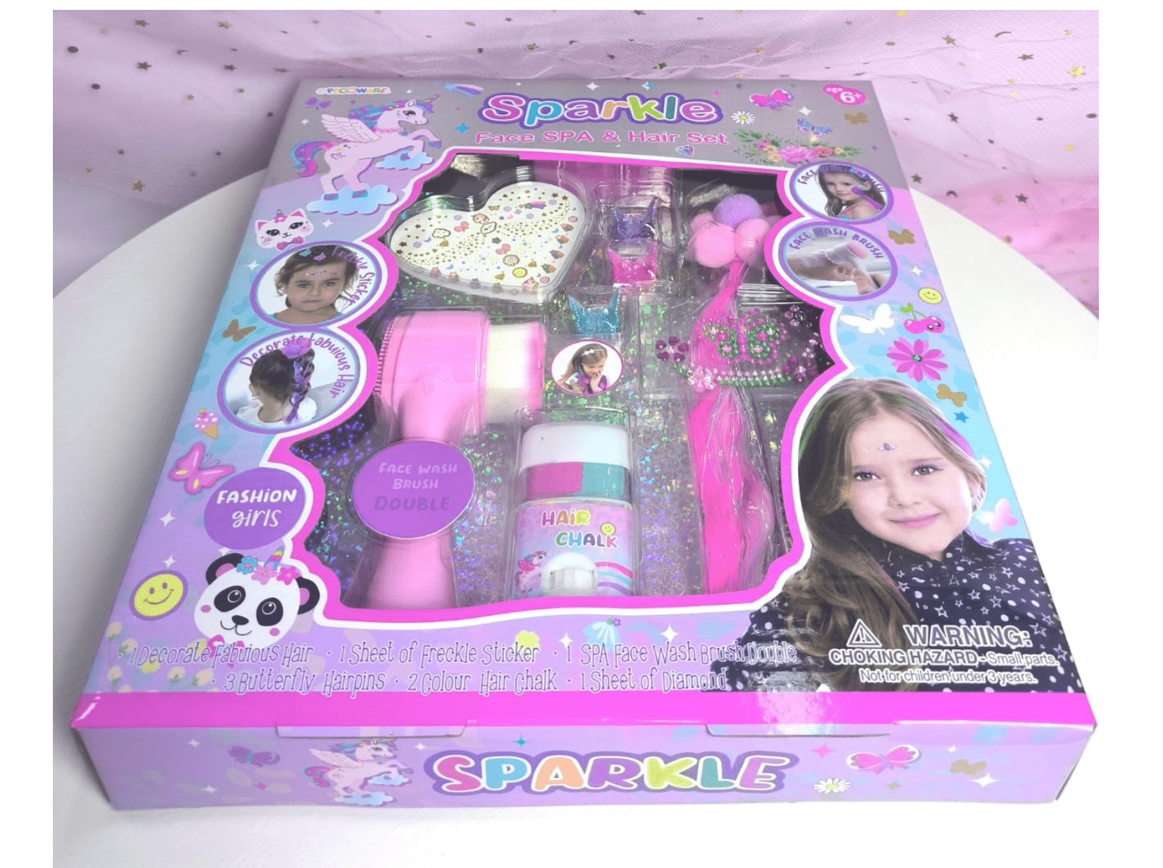 Pecoware Face Spa And Hair Set - Colorland Toys