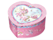 Pecoware Heart Shape Music Jewelry Box 130NUC