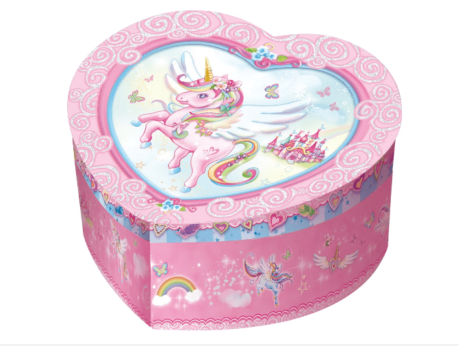Pecoware Heart Shape Music Jewelry Box 130NUC — image 1