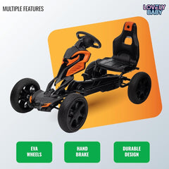 Pedal Car Black LB - 4500 - Colorland Toys